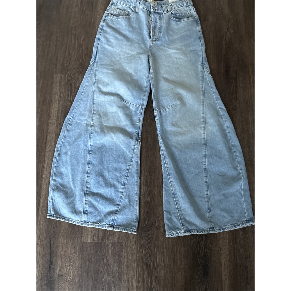 We The Free People FP Eden High Slouchy Flare Jeans 28 Fast Forward NEW $148 - Picture 5 of 11
